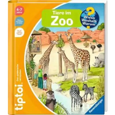 Ravensburger 49305 tiptoi® Wieso? Weshalb? Warum? - Tiere im Zoo Ravensburger 49305 tiptoi® Wieso? Weshalb? Warum? - Tiere im Zoo