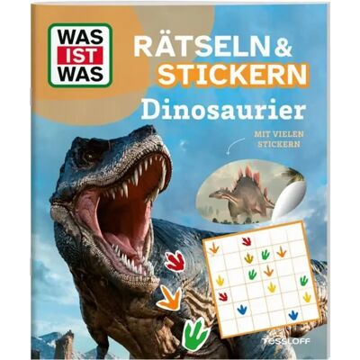 TESSLOFF 378862268 WAS IST WAS Rätseln und Stickern: Dinosaurier TESSLOFF 378862268 WAS IST WAS Rätseln und Stickern: Dinosaurier