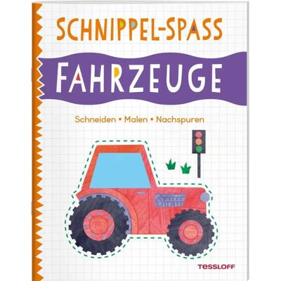 TESSLOFF 378864679 Schnippel-Spaß. Fahrzeuge. Schneiden - Malen - Nachspuren TESSLOFF 378864679 Schnippel-Spaß. Fahrzeuge. Schneiden - Malen - Nachspuren