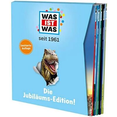 TESSLOFF 378867627 WAS IST WAS Die Jubiläums-Edition, 5 Bände im Geschenkschuber TESSLOFF 378867627 WAS IST WAS Die Jubiläums-Edition, 5 Bände im Geschenkschuber
