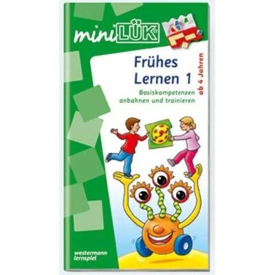 Westermann miniLÜK Frühes Lernen 1 Basiskompetenzen anbahnen und trainieren Westermann miniLÜK Frühes Lernen 1 Basiskompetenzen anbahnen und trainieren