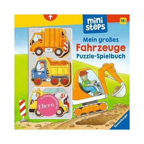 Ravensburger Mein großes Fahrzeuge Puzzle-Spielbuch