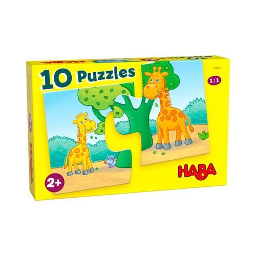 HABA 10 Puzzles – Wilde Tiere