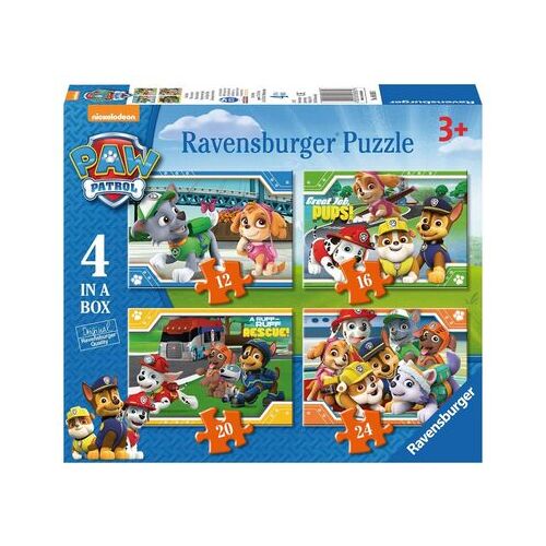 Ravensburger Paw Patrol 4-in-1 Puzzlebox