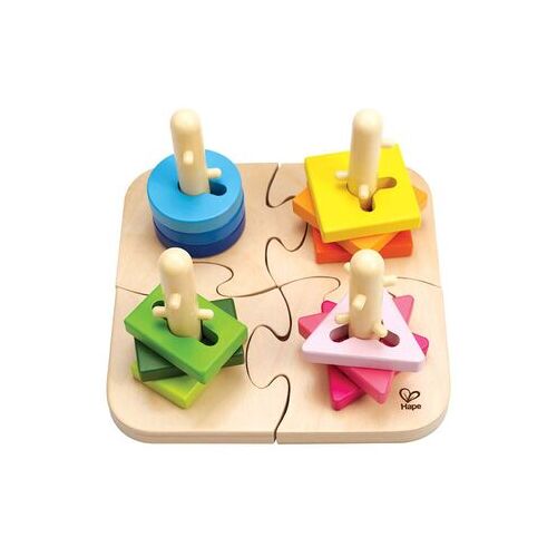 HAPE E0411 Kreatives Steckpuzzle