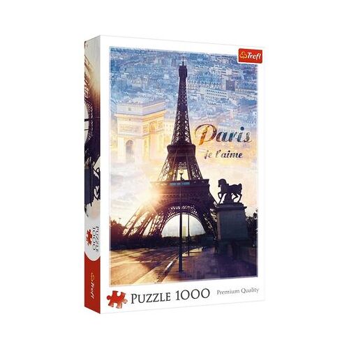 Trefl Puzzle 1000 – Paris im Morgengrauen