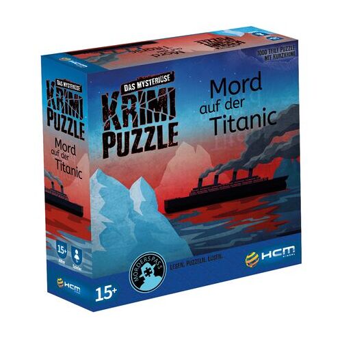 HCM KINZEL Mord auf der Titanic - Das mysteriöse Krimi Puzzle