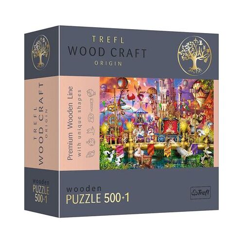 Trefl Holz Puzzle 500+1 – Magische Welt