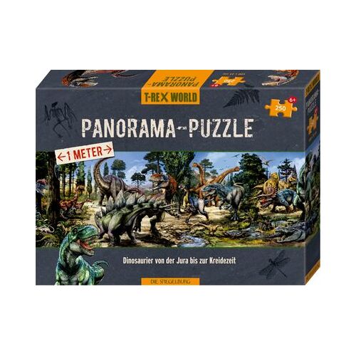 die spiegelburg Panorama-Puzzle T-Rex World (250 Teile)