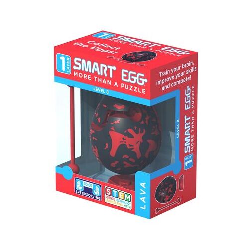 Invento Smart Egg Labyrinth Puzzle Lava Level 8
