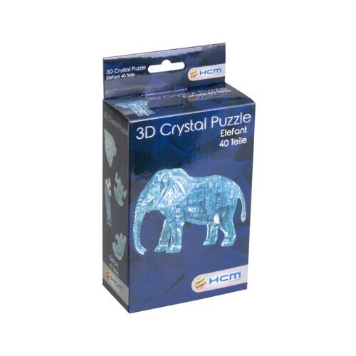 HCM KINZEL Crystal Puzzle - Elefant