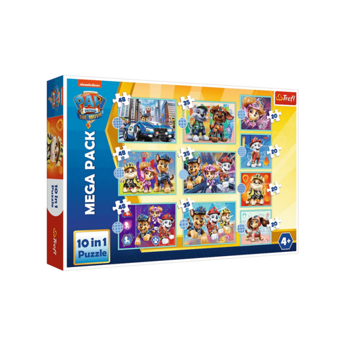 Trefl 10 in 1 Puzzle – Paw Patrol