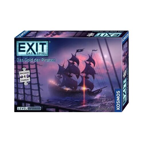 Kosmos EXIT Das Spiel + Puzzle - Das Gold der Piraten (F)