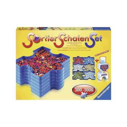 Ravensburger Sortierschalen Set und Puzzle Kleber