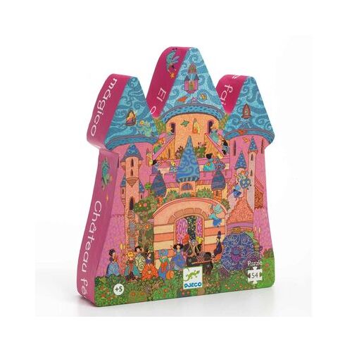 Djeco Formen Puzzle: The fairy castle - 54 Stk.