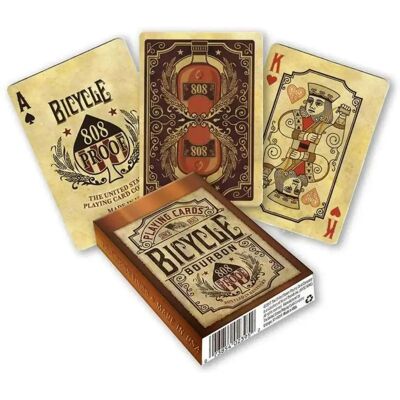 Bicycle Bourbon Spielkarten - Pokergröße - 56 Karten Bicycle Bourbon Spielkarten - Pokergröße - 56 Karten