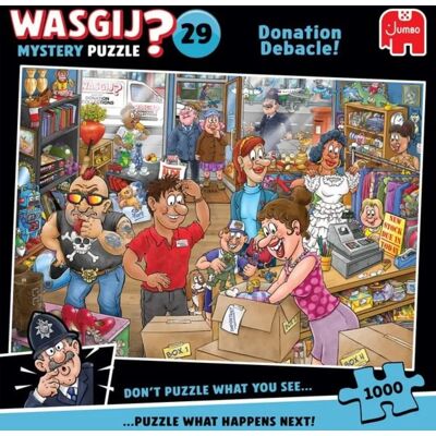 Jumbo Spiele Wasgij Mystery 29 - Spenden-Desaster Jumbo Spiele Wasgij Mystery 29 - Spenden-Desaster