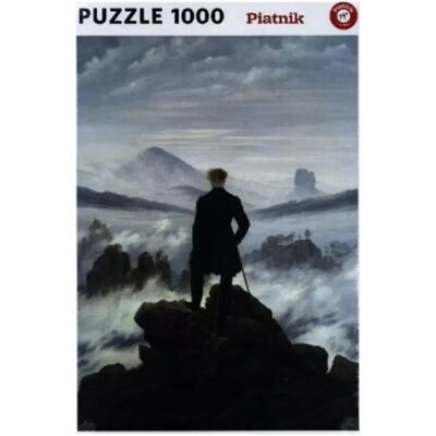 Piatnik Friedrich - 1000 Teile Puzzle - Wanderer Über Dem Nebelmeer Piatnik Friedrich - 1000 Teile Puzzle - Wanderer Über Dem Nebelmeer