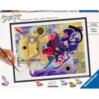 Ravensburger 23650 CreArt Art Collection - Gelb, Rot, Blau (Kandinsky) Ravensburger 23650 CreArt Art Collection - Gelb, Rot, Blau (Kandinsky)