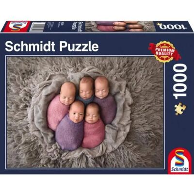 Schmidt Spiele Puzzle - Fünf auf einen Streich, 1000 Teile Schmidt Spiele Puzzle - Fünf auf einen Streich, 1000 Teile