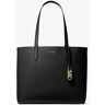 MICHAEL Michael Kors MK Wendbarer Shopper Eliza Extra-Large Aus Gekrispeltem Leder - Schwarz - Michael Kors ONE SIZE female