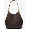 MICHAEL Michael Kors MK Schultertasche Lillie Large Mit Logo - Braun - Michael Kors ONE SIZE female