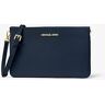 Michael Kors Outlet MK Umhängetasche Jet Set Large Aus Gekrispeltem Leder - Blau - Michael Kors ONE SIZE female