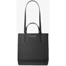 Michael Kors Outlet MK Shopper Kelli Small Aus Leder - Schwarz - Michael Kors ONE SIZE female