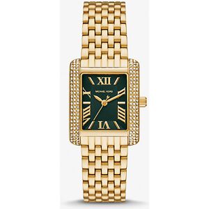 MK Armbanduhr Petite Emery Im Goldton Mit Pavé - Goldton - Michael Kors ONE SIZE female