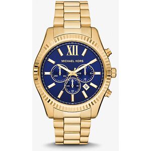 MK Übergroße Armbanduhr Lexington Im Goldton - Goldton - Michael Kors ONE SIZE male