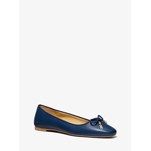 MICHAEL Michael Kors MK Ballerina Nori Aus Leder - Blau - Michael Kors EU 42.5 female