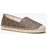 MICHAEL Michael Kors MK Slip-On-Espadrille Kendrick Mit Empire Signature-Logomuster - Braun - Michael Kors EU 41 female