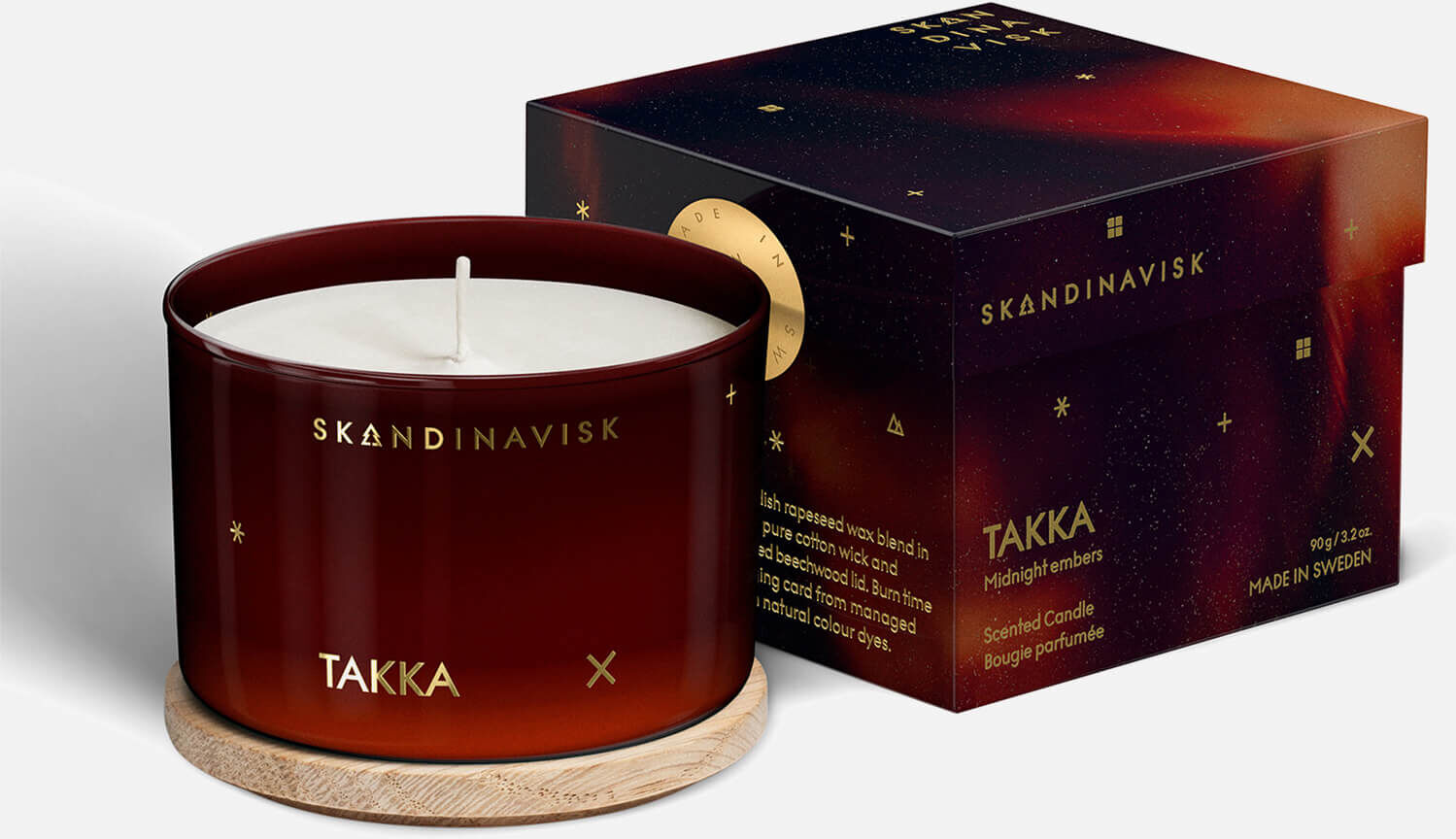 SKANDINAVISK Scented Candle - Takka - 90g