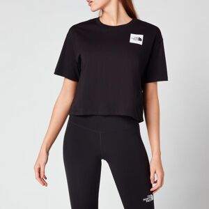 The North Face Women's Cropped Fine T-Shirt - Black - L