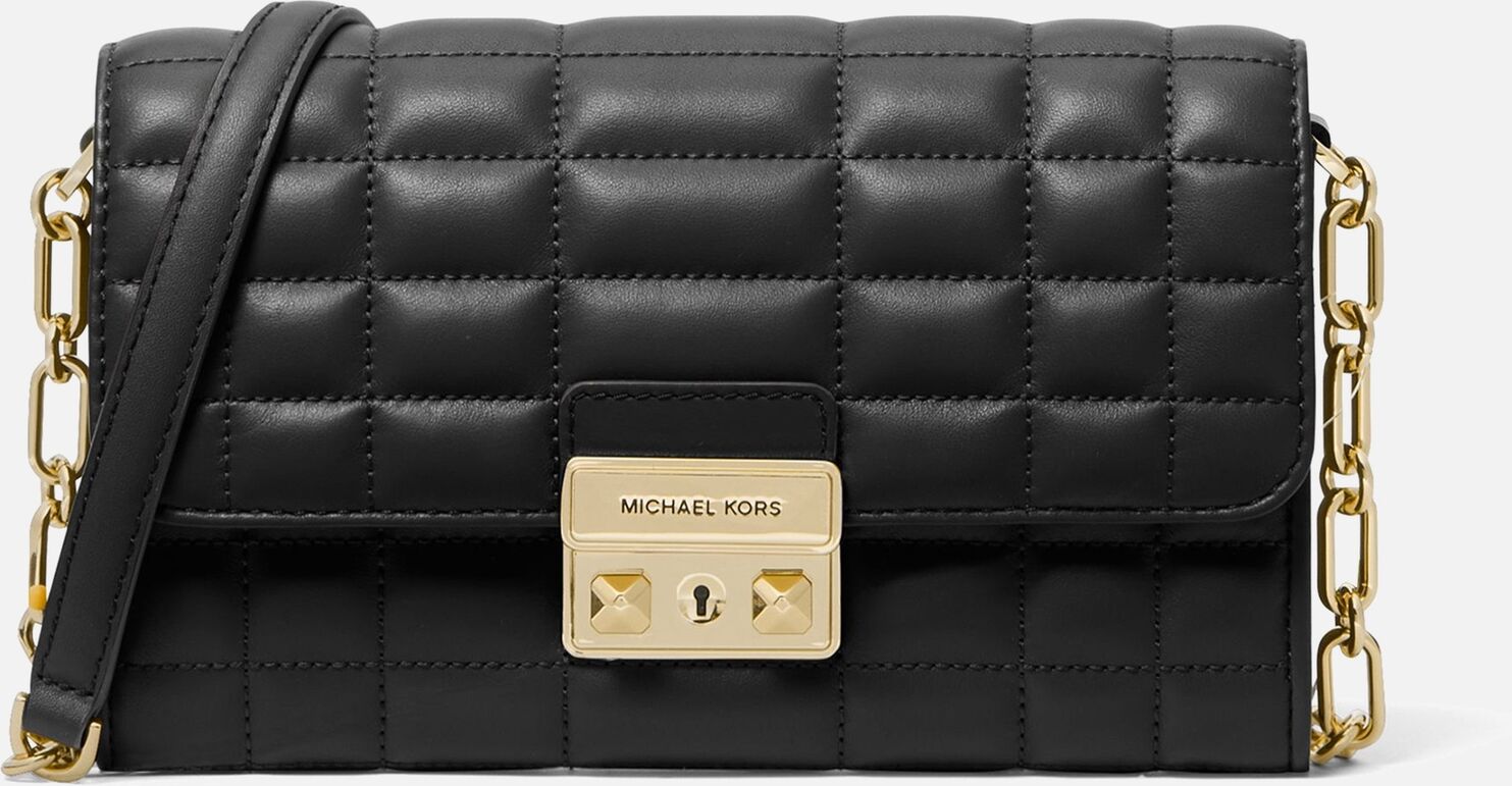 MICHAEL Michael Kors Tribeca Small Leather Wallet On Chain Bag