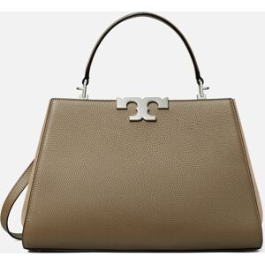 Tory Burch Eleanor Pebble-Grain Leather Satchel Bag