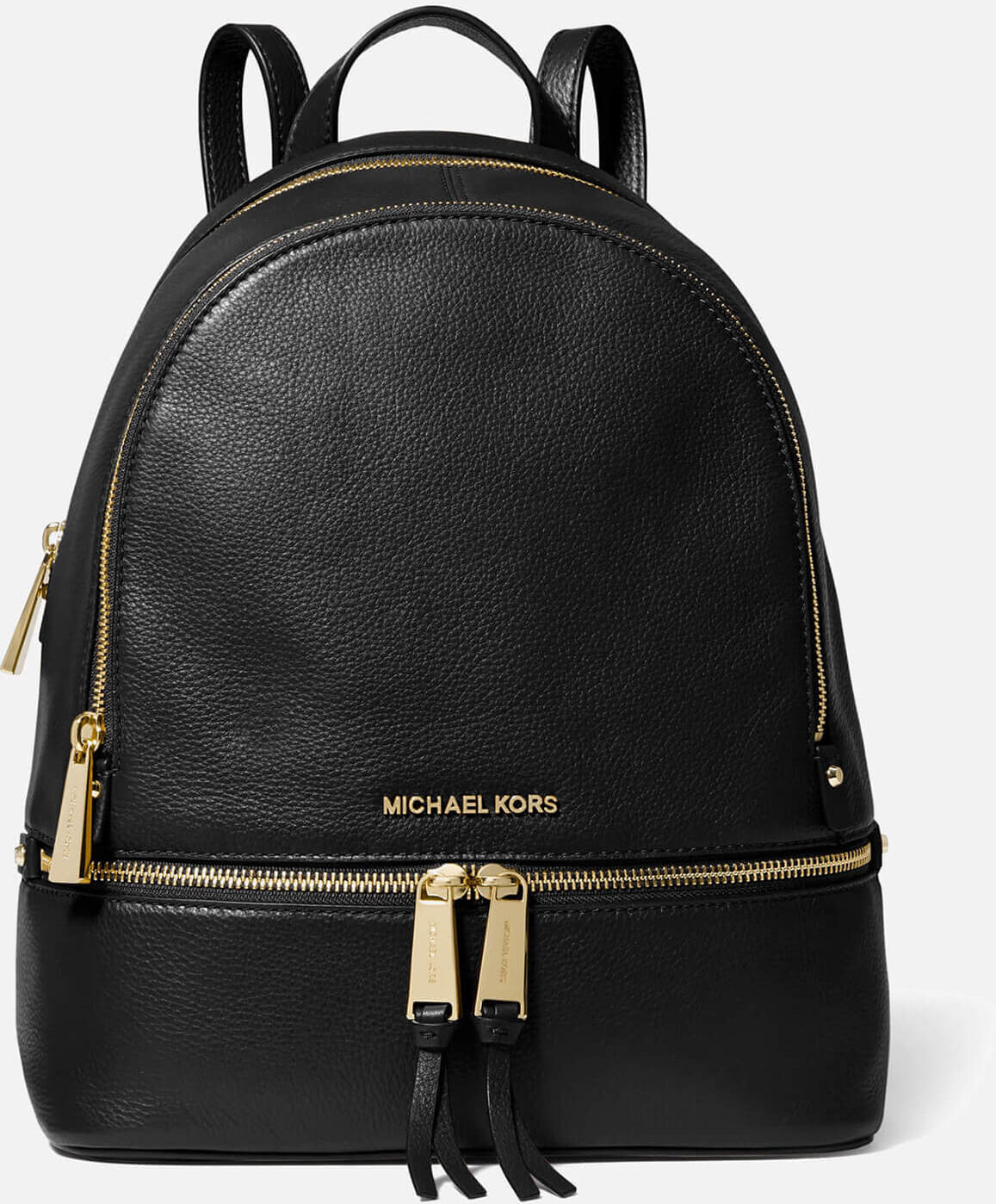 MICHAEL Michael Kors Women's Rhea Zip Medium Backpack - Black