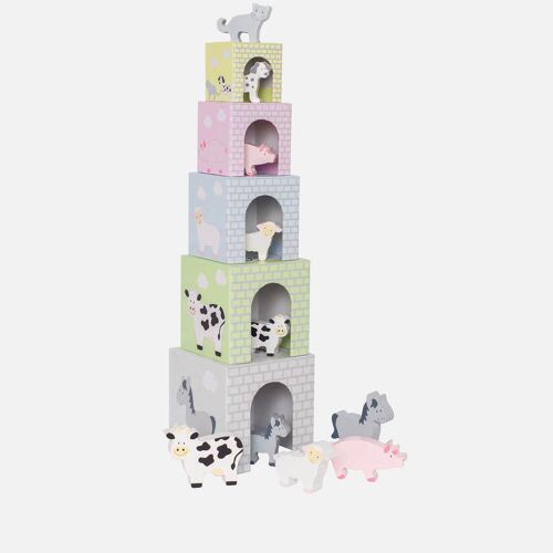 Jabadabado Animal Stacking Cubes