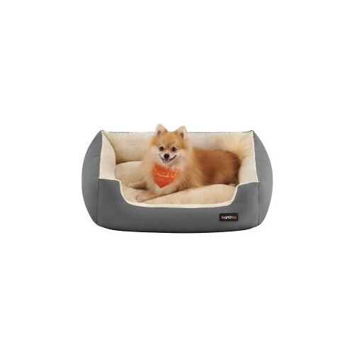 FEANDREA L-XL Hundebett, mit Wendekissen L