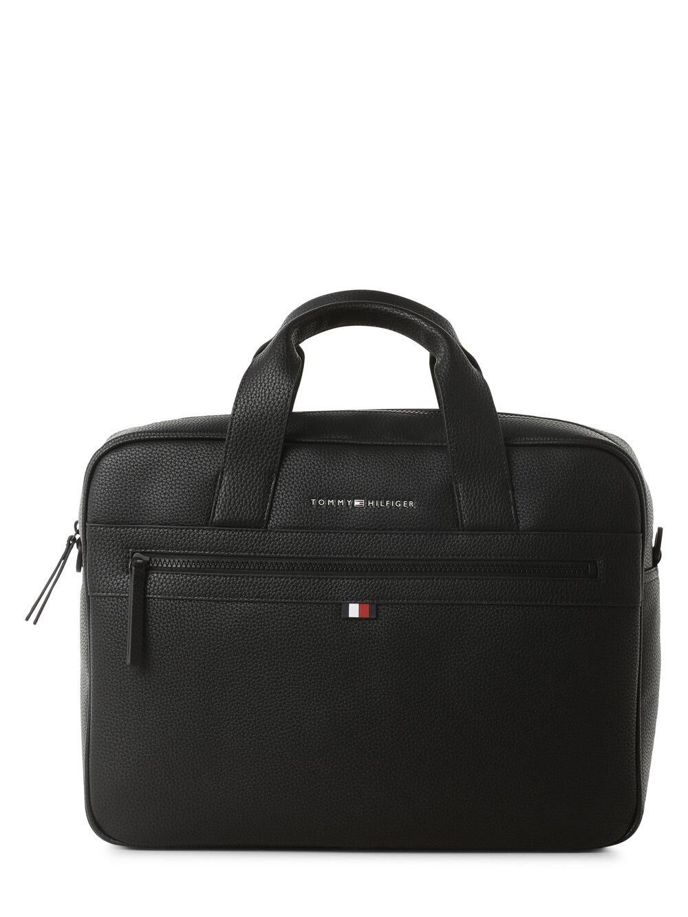 Tommy Hilfiger Businesstasche Herren Kunstleder, schwarz