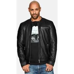 Maze Lederjacke Herren, schwarz