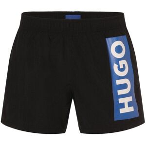 HUGO BLUE Badeshorts Herren bedruckt, schwarz