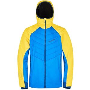 BLACKYAK Isolationsjacke Herren Polyamid gemustert, gelb