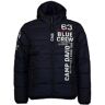 Camp David Jacke Herren Polyamid bedruckt, marine