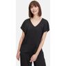 Vera Mont Satin-Bluse Damen, schwarz