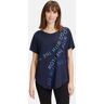 Betty Barclay Oversize-Shirt Damen Viskose, blau