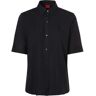 HUGO Bluse Damen Baumwolle, marine