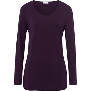 Hanro Pyjamaoberteil Damen, aubergine