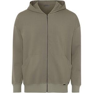 Hanro Kapuzensweatjacke Herren Jersey, khaki