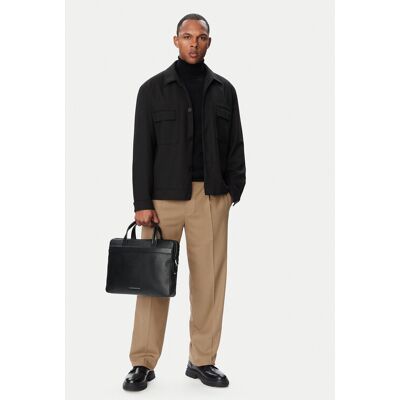 Tommy Hilfiger Laptoptasche Th Business Leather Computer Bag AM0AM14731 Schwarz NOSIZE male Tommy Hilfiger Laptoptasche Th Business Leather Computer Bag AM0AM14731 Schwarz NOSIZE male
